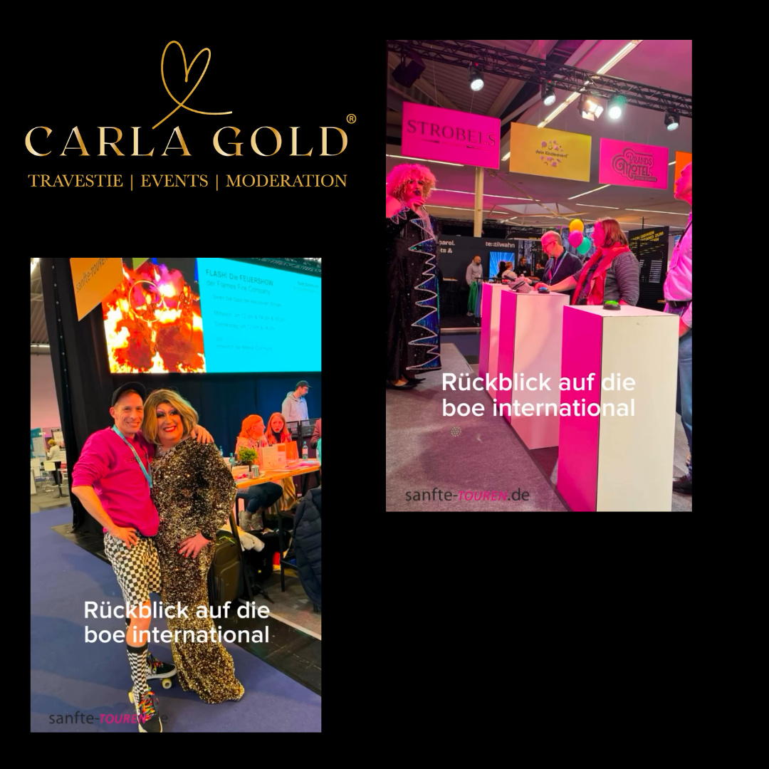 Carla Gold auf der BOE Dortmund 2026 als Special Guest von Sanfte Touren