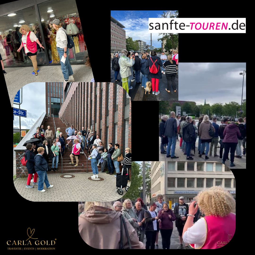 Collage an Bilder aus der Tour